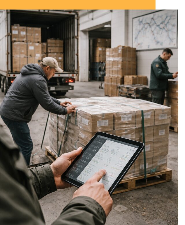 Международные перевозки через третьи страны от 12374 руб