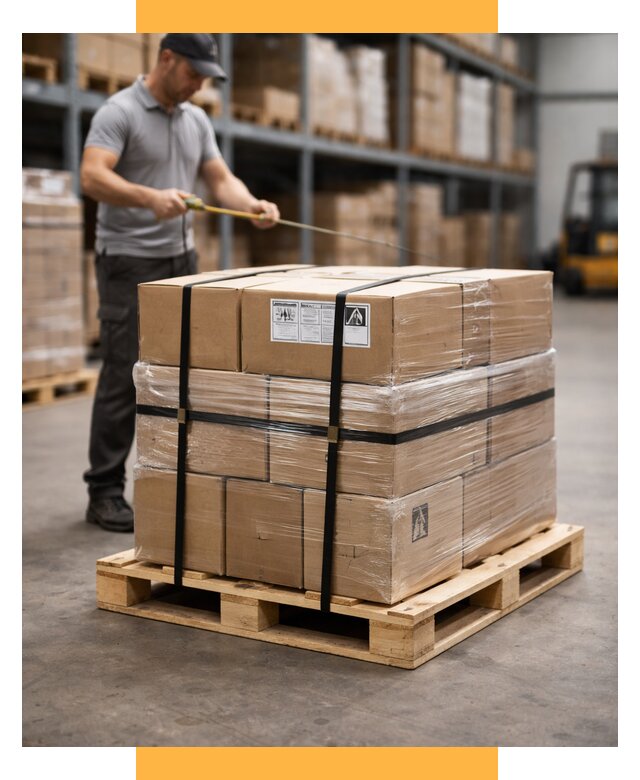 Упаковка и паллетирование грузов от 3609 р. | СетСервис-Члб