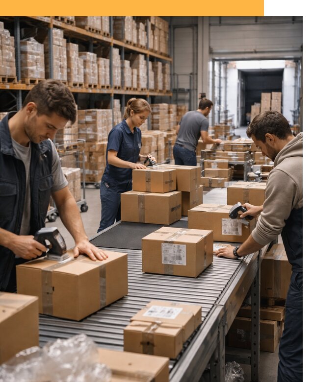 Доставка товаров для маркетплейсов от двери до склада от 7734