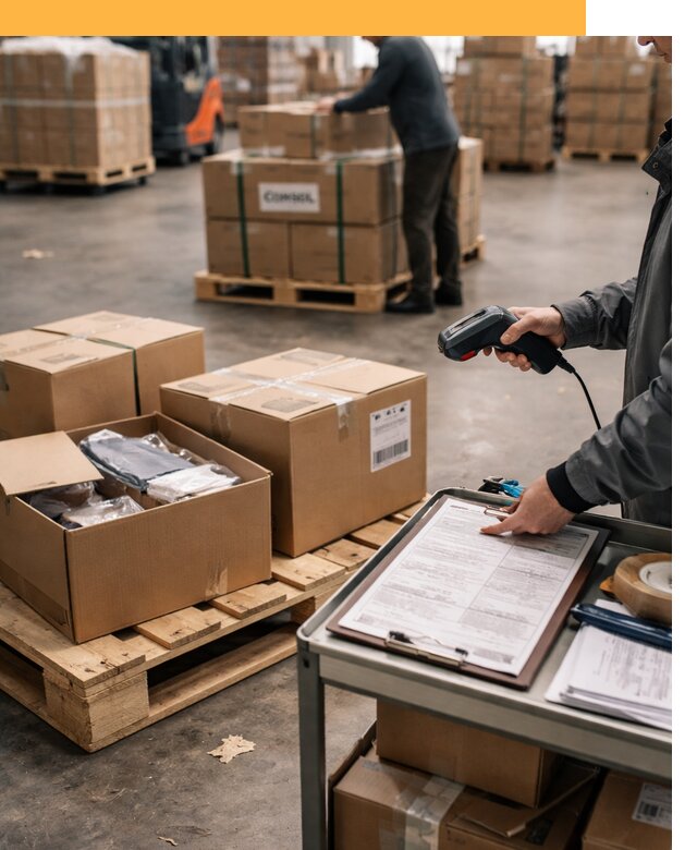 Сборные грузы из Китая: доставка, склад и таможня от 18562