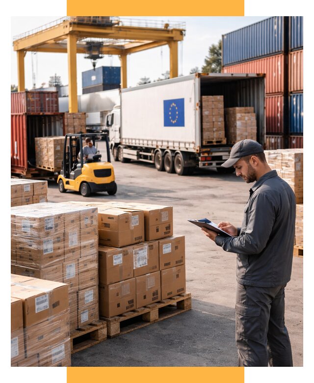 Доставка грузов из Европы от 12374 р., логистика СетСервис-Члб