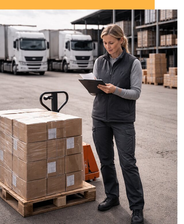 Доставка грузов из Европы к дверям клиента от 12374 руб