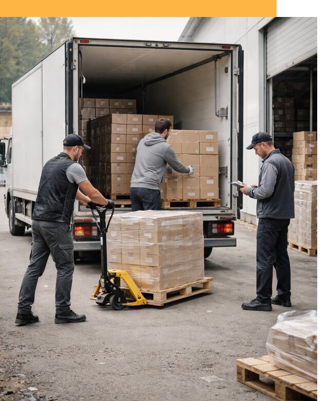 Автоперевозки из Европы до двери по цене от 87652 руб/т