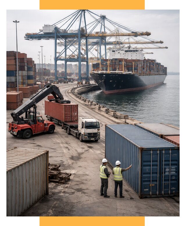 Морские перевозки из Европы от 61872 р. за контейнер | СетСервис-Члб