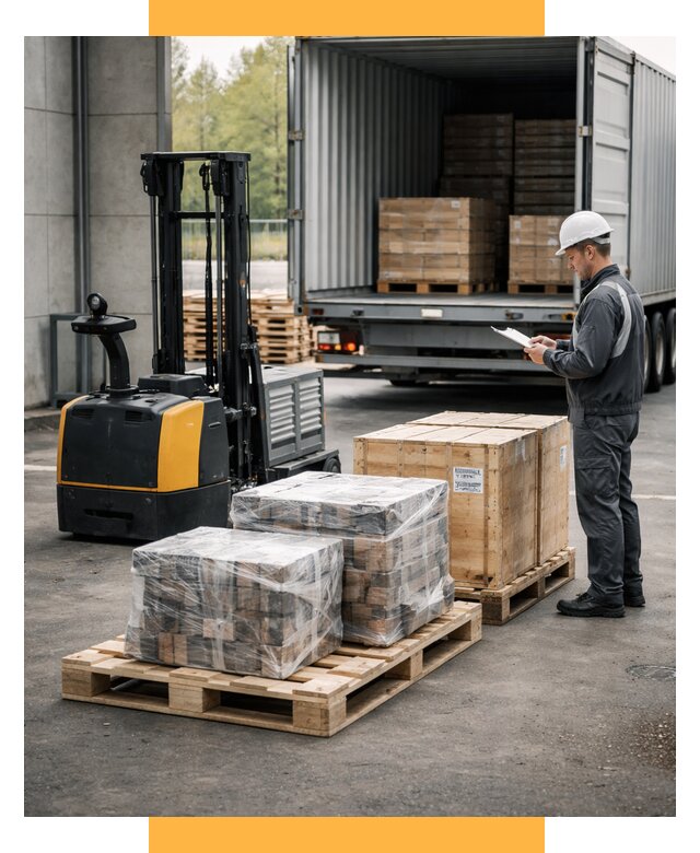 Доставка оборудования из Европы под ключ от 46404 р. | СетСервис-Члб