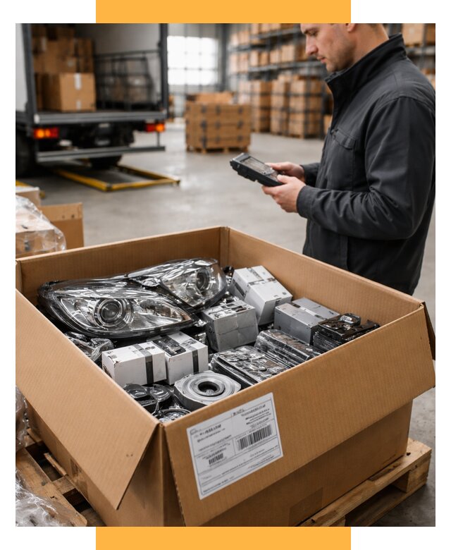 Доставка автозапчастей из Европы под ключ от 12890 р. | СетСервис-Члб