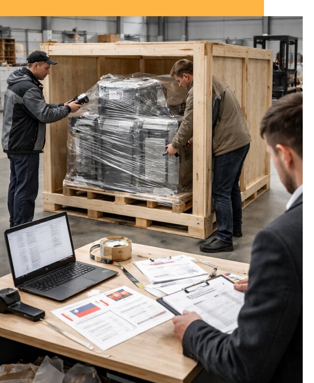 Доставка промышленного оборудования из США от 67028 руб