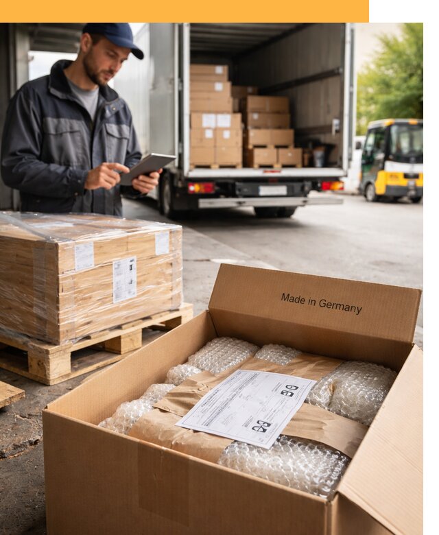 Доставка грузов из Германии от 46404 руб с таможенным оформлением