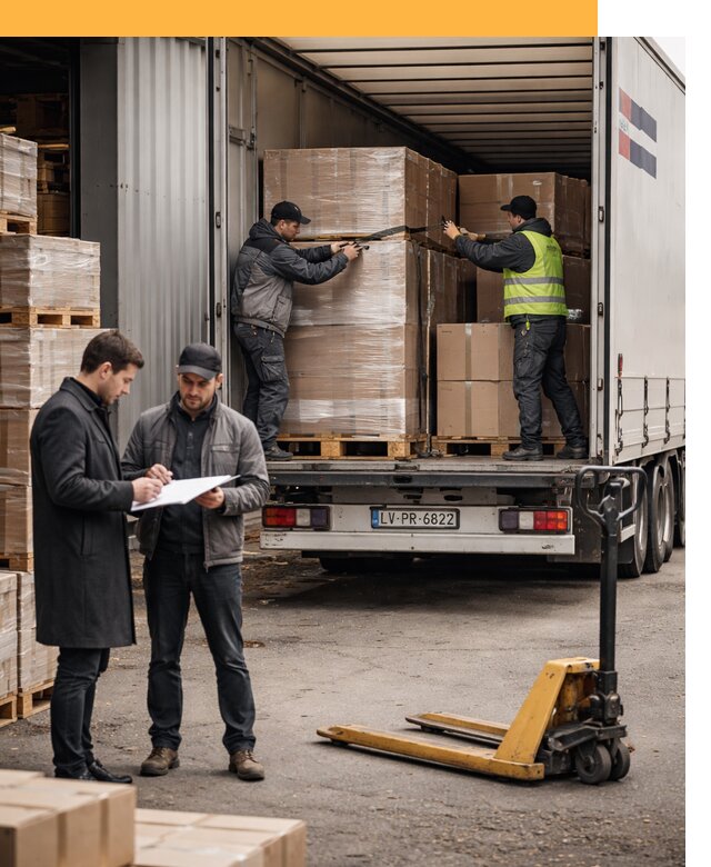 Автоперевозки из Латвии — международная доставка от 77340