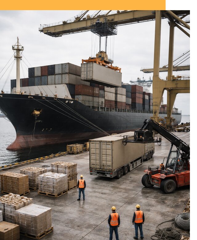 Морские перевозки из Индии: доставка FCL/LCL, таможня от 123744