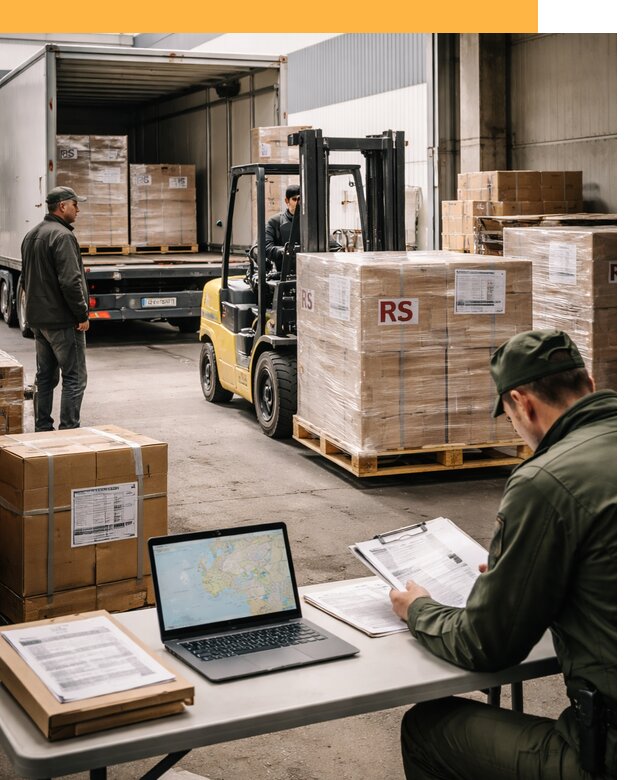 Доставка грузов в Сербию от 46404 руб, международные перевозки