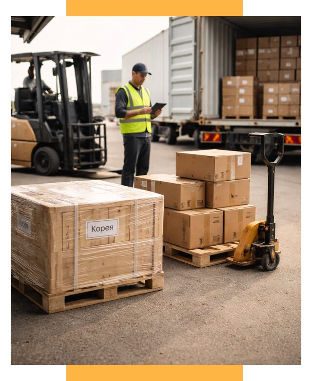 Доставка грузов в Корею из России от 36092 р. | СетСервис-Члб