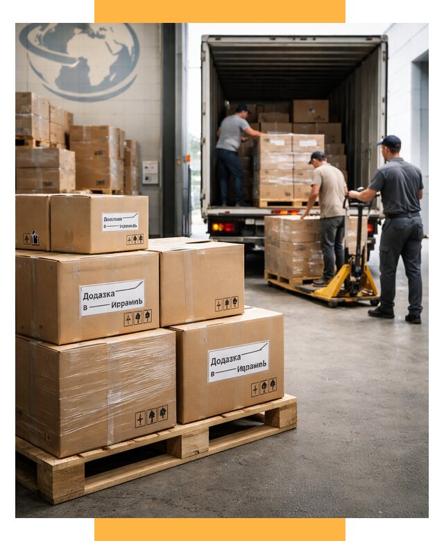 Доставка грузов в Израиль и экспорт от 46404 р. СетСервис-Члб