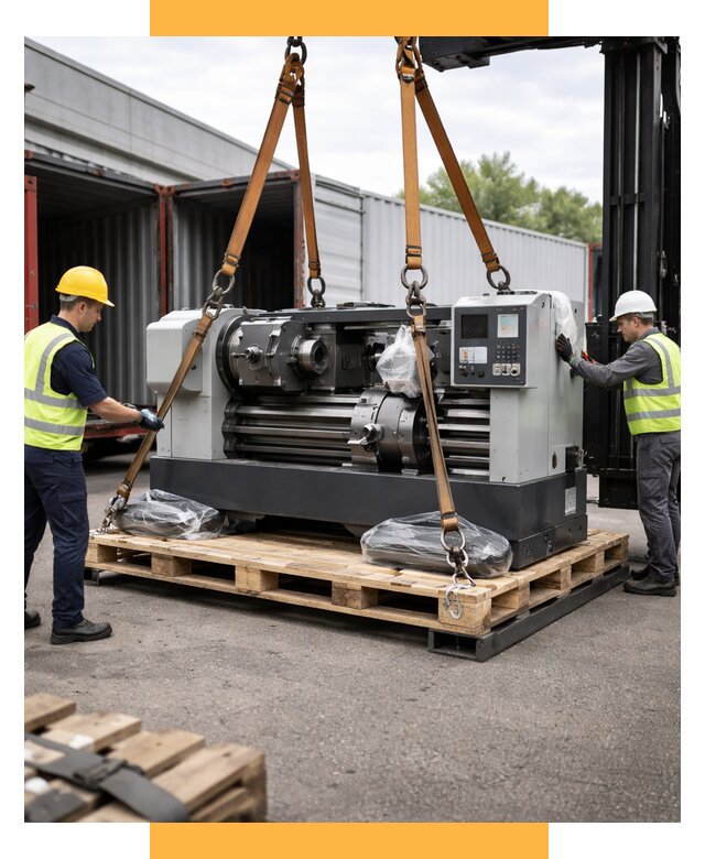 Перевозка станков и таможня от 61872 р. | СетСервис-Члб логистика