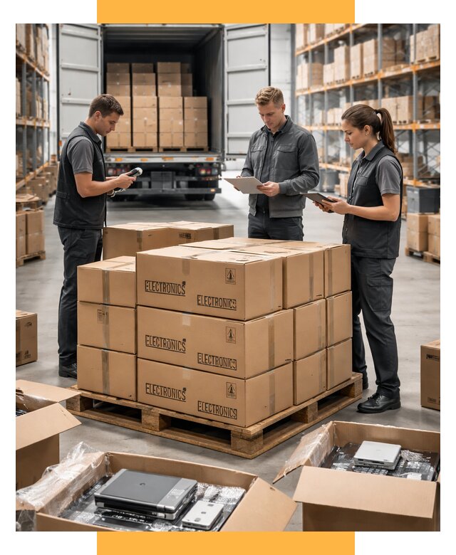 Перевозка электроники и таможня под ключ от 12890 р. | СетСервис-Члб