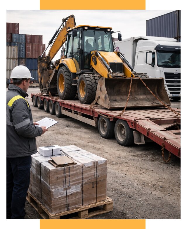 Международная перевозка спецтехники от 46404 р., СетСервис-Члб