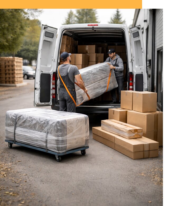 Перевозка мебели по России и за рубеж с таможней от 7734