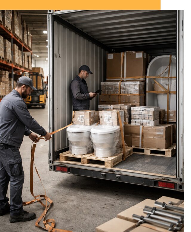 Перевозка сантехнического оборудования по России и миру от 1856