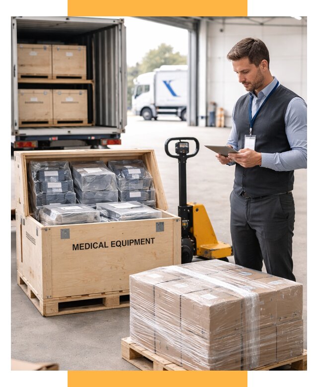 Перевозка медицинского оборудования от 15468 р. в СетСервис-Члб