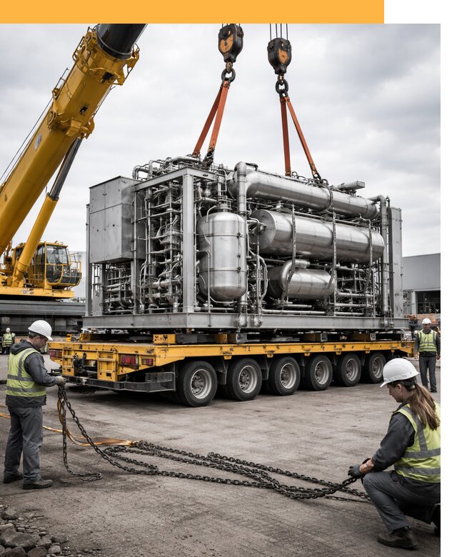 Перевозка тяжеловесных грузов по миру от 154680 руб