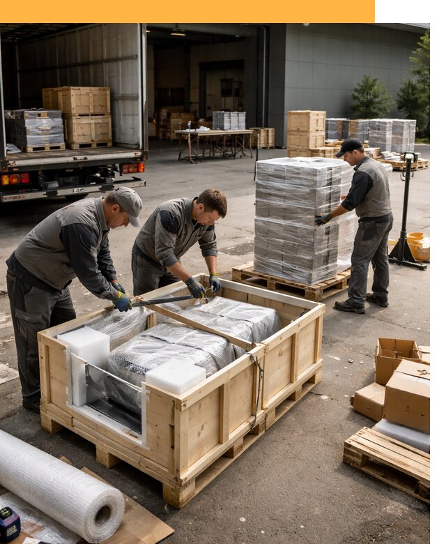 Перевозка выставочных грузов по миру от 25780 руб за м2 с таможней