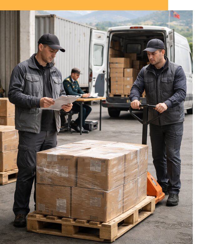 Доставка грузов через Армению, быстрая таможенная очистка от 25780