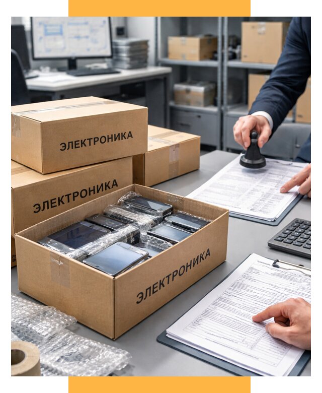 Растаможка электроники под ключ от 8250 р. СетСервис-Члб