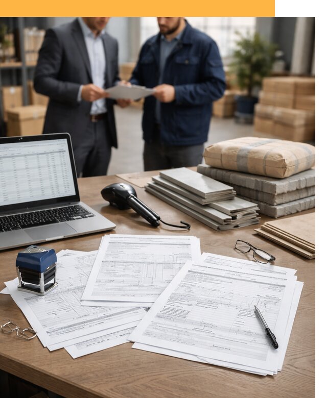 Таможенное оформление строительных материалов от 8765 руб.