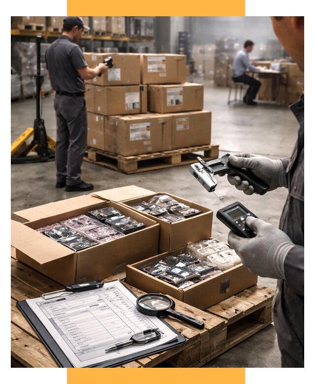 Инспекция товара в Китае от 7734 р. - СетСервис-Члб контроль качества