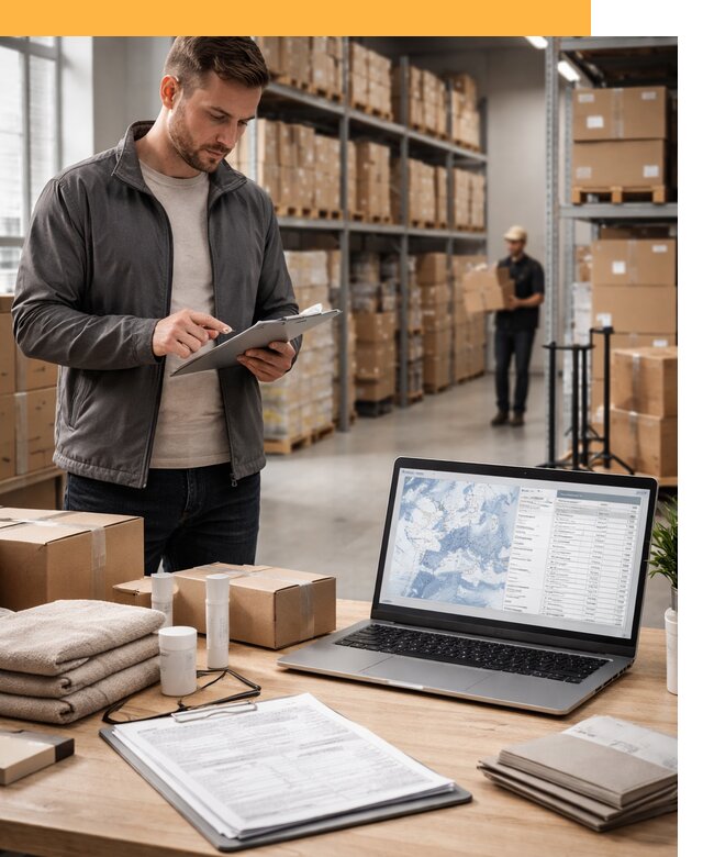 Закупка товаров в Европе под ключ: доставка, таможня от 7734 руб