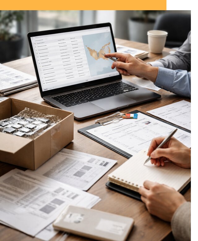 Поиск надежного поставщика в ОАЭ от 12374 рублей