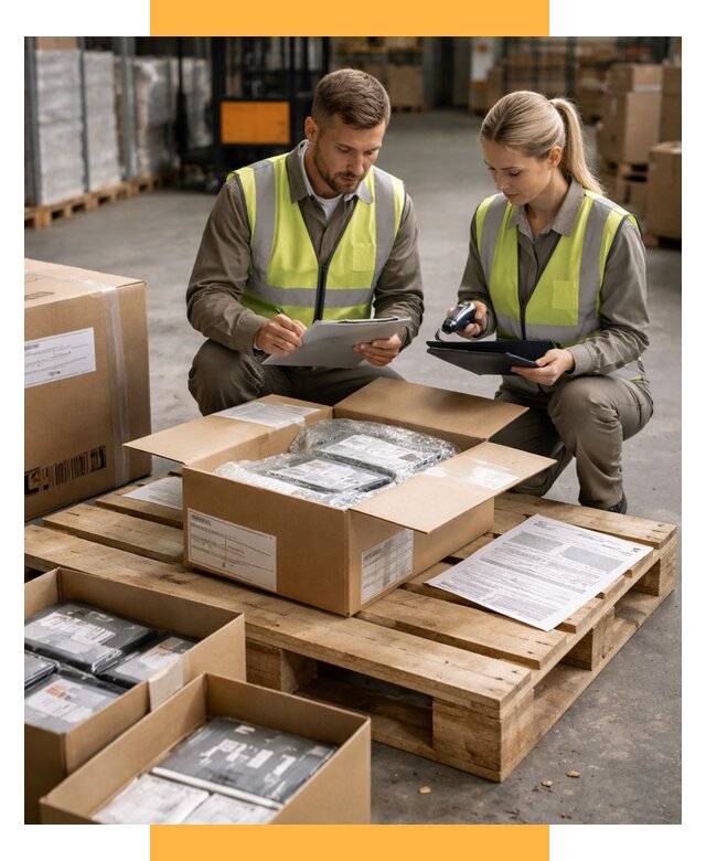 Инспекция товара перед отправкой от 4640 р. | СетСервис-Члб