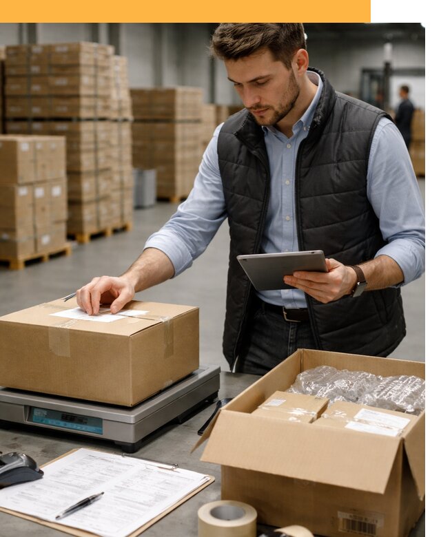 Инспекция товара перед отправкой контроль качества и комплектации от 4640 руб